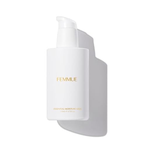 FEMMUE Essential Moisture Milk Face Moisturizer (3.72 oz) | Lightweight Daily Hydrating Cream to Soothe Dry Skin | Korean Skin Care