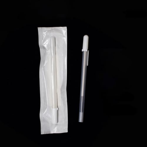 minkissy 6Pcs Eyebrow Mapping Pencil - White Eyebrow Pen White Microblading Markers for Skin Makeup Position Mapping Mark Tools Brow ()