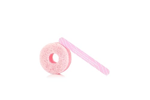 Spongellé PediPOP! Bubblegum All-in-One Pedicure Buffer & Nail File