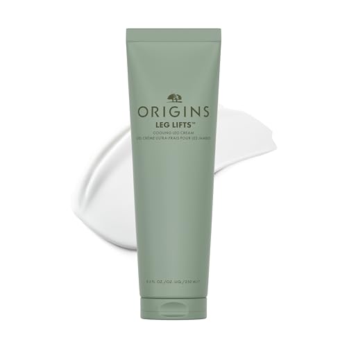 Origins Leg Lifts Body Cream for Legs | Cools & Invigorates Tired Thighs & Calves | With Peppermint, 5 Fl Oz