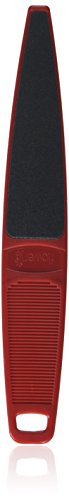 Flowery Swedish Clover Red Foot File - Professional 60/100 Grit Scrubber