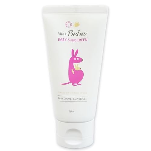 Multi-Bebe Baby Sunscreen cream - Protect the skin from UV rays SPF 50+ PA+++ - 2.4 fl made in korea