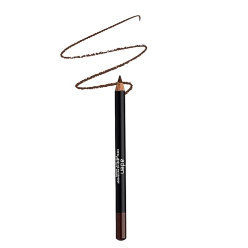 ADEN Waterproof Eyeliner Pencil – Brown, Hypoallergenic