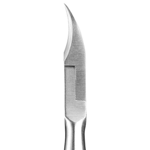 Seki Edge Professional Nail Nipper (SS-202) - Stainless Steel Nail Nippers Easily Cut Thick Toe Nails & Ingrown Toenails - Pedicure Tools for Men & Women - Salon, Spa, & Home Use - Made in Japan