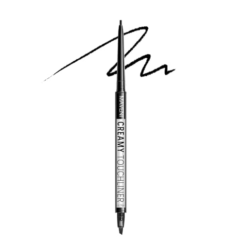 Waterproof Eyeliner Pencil - 24H Black Gel Liner with Precision Tip