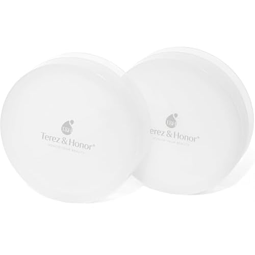 Small Travel Containers for Skincare: 2 Jars Korean Mini Containers with Lids for Toner Pads & Under Eye Patches DIY - Travel-Friendly, Reusable, Leak Proof Skincare Storage, Made in Korea