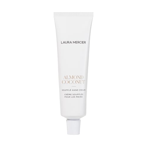 Laura Mercier Souffl? Hand Cream, 24HR Hydration, Nourishes and Repairs, Instantly Moisturizes and Improves Skin Texture, Infused with Shea, Mango, and Cocoa Butters, Holiday Gift