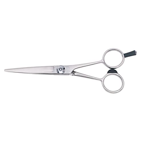 Cricket S3 Premium Series 550 Professional Hair Cutting Shears - High-Performance Swedish Steel, Convex Edge Blades, Adjustable Tension Knob - Durable, Precision Styling Scissors ? 5.5 Inch
