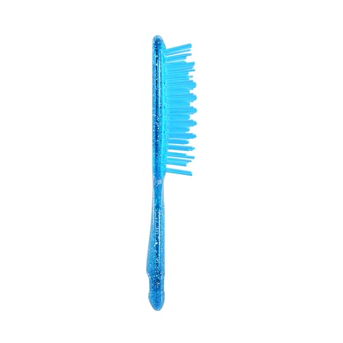 FHI Heat UNbrush Detangling Brush for Pain-Free Brushing on All Wet or Dry Hair Types — Durable DuoFlex Anti-Static Bristles, Lightweight Handle, Vented Hair Brush, Sapphire Blue