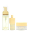 Honey Banana 3-Step Skincare Set - Bubble Mask, Ampoule & Cream