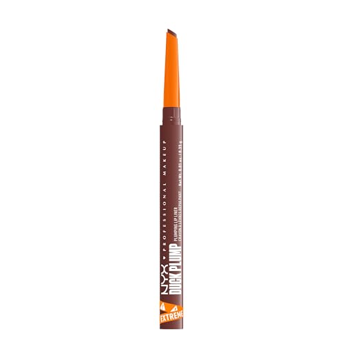 NYX Professional Makeup Duck Plump Lip Liner Cocoa Brown 0.01oz - Long Wear