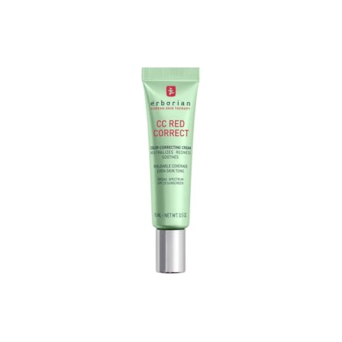 Erborian CC Red Correct SPF 25 - Green Pigment Redness Correcting Primer