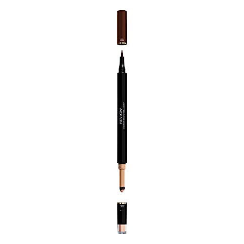 Revlon Colorstay Shape & Glow Eyebrow Marker & Highlighter, Dark Brown