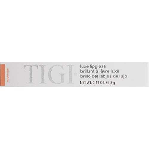 TIGI Cosmetics Luxe Lip-Gloss, Superstar, 0.11 Ounce