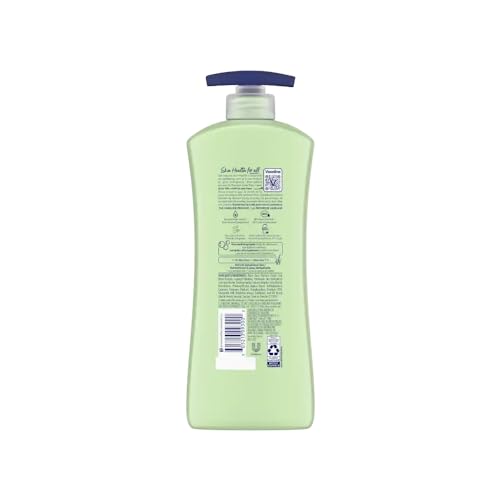 Vaseline Intensive Care Non Greasy Body Lotion with Aloe Soothe for Dry Skin, 600ml