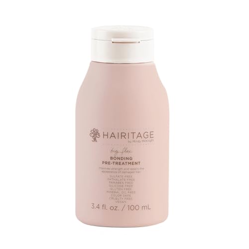 Hairitage Big Flex Bonding Cream Pre-Treatment + Mask with Biotin - Damaged Hair Repair - Formulated with Biotin + Cupuacu Butter - Nourishes Hair + Reduces Breakage, 4 oz.