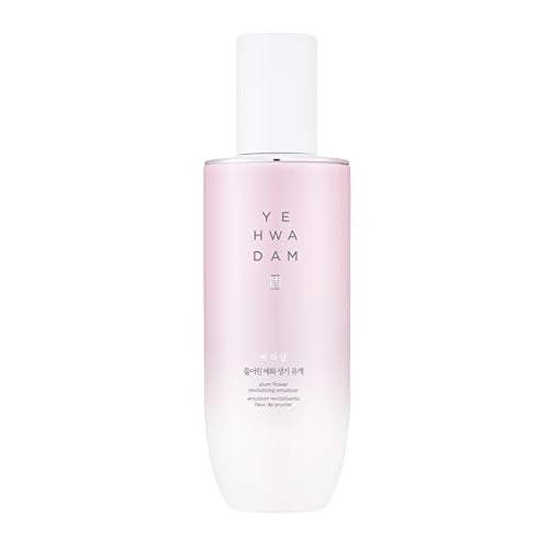 THE FACE SHOP Yehwadam Plum Flower Revitalizing Emulsion | Rich, Nourishing Eye Cream for Face Smooth & Nourishment | Moisturizing Under Eye Bags | Improves Face Skin Elasticity, 4.6 Fl Oz