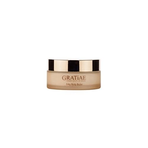 Gratiae organic beauty by nature silky body butter, anti aging skin care shea butter, moisturizer, hydrating stretch mark cream, firming, neck & D?collet?, Passion Fruit & Lime 5.95Fl.oz