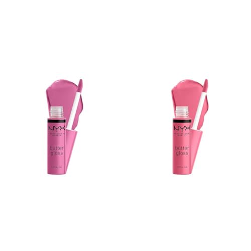 NYX Butter Gloss Lip Gloss Duo - Merengue & Vanilla Cream Pie