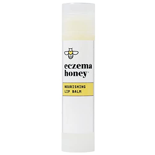 ECZEMA HONEY Nourishing Lip Balm - Organic Chapstick for Sensitive Skin - Daily Lip Moisturizer for Very Dry Lips - Mango Butter & Honey Lip Balm - Natural Lip Care Products (1 Ct)
