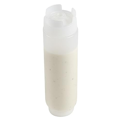 Restaurantware 16oz FIFO Squeeze Bottles, 6-Pack