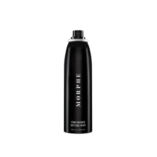 Morphe Continuous Setting Spray - Micro-Fine Setting Spray for Makeup with a Natural Finish - Helps Makeup Resist Caking or Fading & Increases Wear of Foundation (2.8 fl oz)