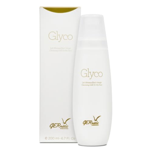 Gernetic Glyco Cleansing Milk - Hydrating Makeup Remover for Face & Neck, All Skin Types, 200ml
