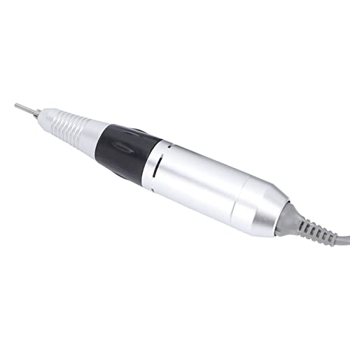 Nail Drill Handpiece, 0?35000rpm Nail Drill Handle for Electric Nail Machine File for Nail Pen Polish Drill (Black)