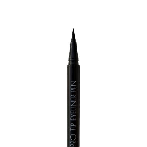 Eye Embrace Pro Tip Eyeliner Pen: Black ? Waterproof Felt-Tip Liquid Eyeliner Pen for the Eyes, Cruelty-Free (Black)