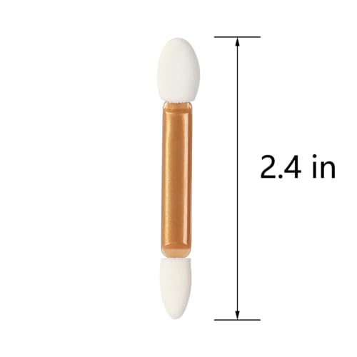 IS'MINE Eyeshadow Applicators, 30pcs Double Sided Disposable Eyeshadow Brush 2.4 Inch Makeup Applicator