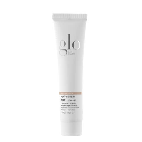 Glo Skin Beauty Hydra-Bright AHA Hydrator, Travel Size - Lightweight, Illuminating Treatment Moisturizer Targets a Brighter, Smoother Complexion (0.75 Fl Oz)