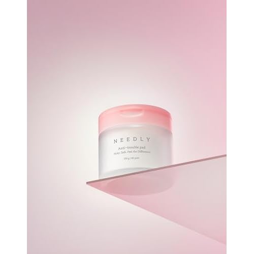 NEEDLY | Anti-Trouble Pad | Exfoliating & Sebum Improvement with Quadruple Peeling Complex | for Acne-Prone Skin