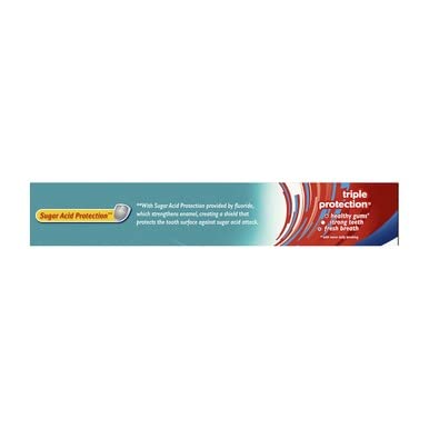 Aquafresh Cavity Protection Fluoride Toothpaste, Cool Mint 5.6 oz (Pack of 10)