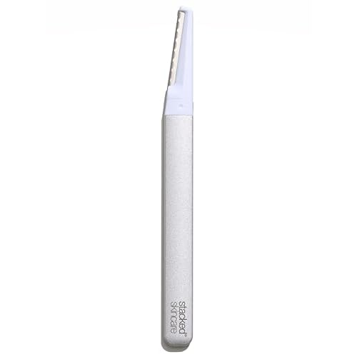 Dermaplaning Tool for Women ? At-Home Facial Exfoliation Razor ? Removes Peach Fuzz & Dead Skin for Smoother, Brighter-Looking Skin