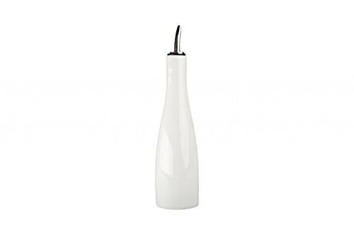 BIA Cordon Bleu White Oil Dispenser Bottle - Porcelain Kitchen Decor