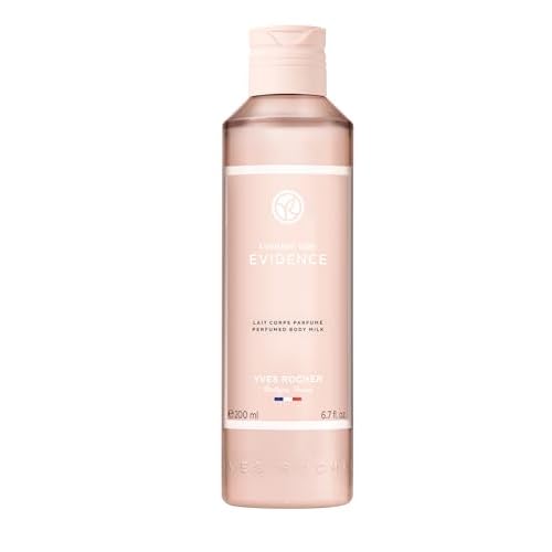 Yves Rocher Comme une Evidence Perfumed Body Lotion bottle, Paraben Free, Enriched with Sesame Oil and Organic Cornflower Water, Made in France, Bottle 200 ml (Body Lotion)