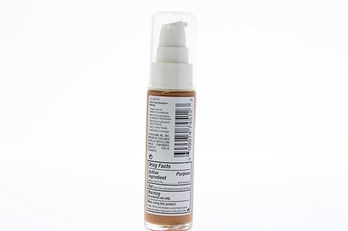 Almay Clear Complexion Makeup, Matte Finish Liquid Foundation with Salicylic Acid, Hypoallergenic, Cruelty Free, -Fragrance Free, Dermatologist Tested, 810 Almond, 1.0 oz