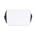 10 PCS Sublimation Printable Blank Pencil Case Pen Bag Multi-purpose Cosmetic Bag with Zipper DIY Craft Canvas Zipper Pouch Blank Makeup Bags Bulk Travel Toiletry Bag for Storage