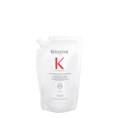 Kerastase Premiere Sulfate-Free Hair Repair Shampoo - For All Damaged Hair Types, Strengthens & Smoothes, With Citric Acid, Removes Buildup & Decalcifies