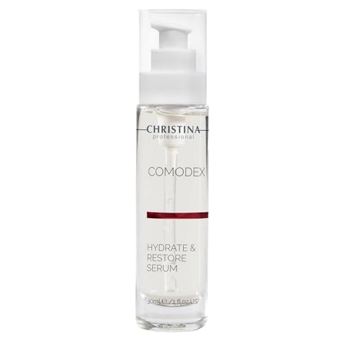 Christina Comodex Hydrate & Restore Serum with Hyaluronic Acid - 30ml - Facial Hydrating Serum to Regenerate & Rejuvenate - For Dehydrated Oily, Open Pores, Combination, & Nomal Skin