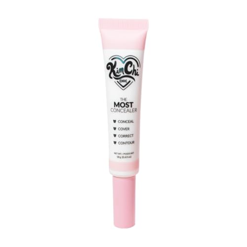 Kimchi Chic Full Coverage Concealer with Brush Applicator, 0.63 oz