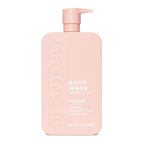 MONDAY HAIRCARE CLEANSE Body Wash with Grapefruit Extract, Hyaluronic Acid, Shea Butter, Coconut Oil for Normal to Oily/Combination Skin 900 mL