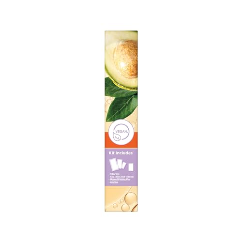 Sally Hansen Wax Kit Wax Strips for Face & Bikini| Vegan,Dermatologist Tested,Long-Lasting Smooth Skin |,20 Count (Pack of 2)