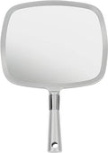 9" x 13" Professional Hand Mirror with Ergonomic Handle