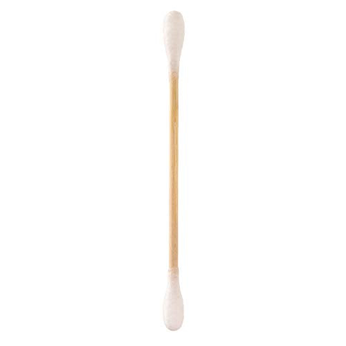 Bamboo Cotton Swabs 500 Pack - Eco-Friendly Double Tip