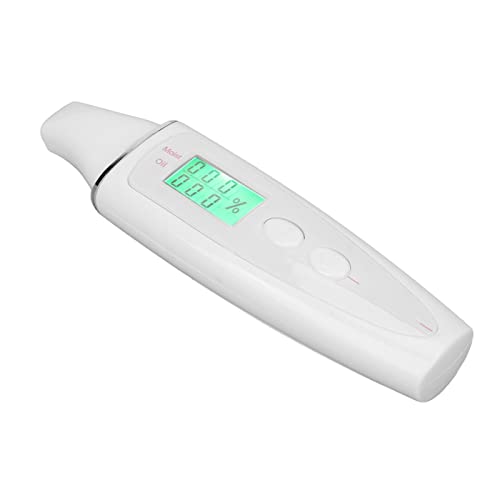 Skin Analyzer Pen with LCD Display - Moisture & Oil Tester