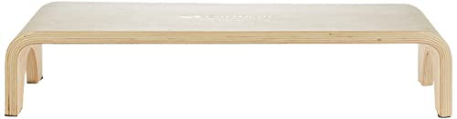 EARTHLITE Wooden Step Stool - Sturdy Hardwood Maple Bed & Massage Step