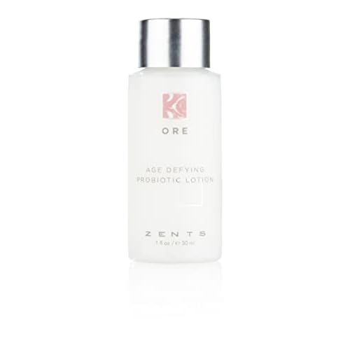 Zents Age Defying Probiotic Lotion (Travel Size - Ore Fragrance) Anti-Aging Body and Hand Cream with Organic Shea Butter & Hyaluronic Acid, 1 fl oz, TSA Approved
