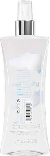 Body Fantasies Signature Fresh White Musk Body Spray 8 Fl Oz - Long Lasting Fragrance
