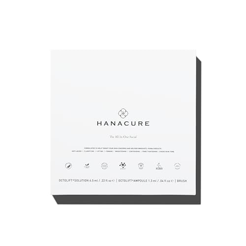 Hanacure¢ç The All-In-One Facial¢ç Starter - Face Lifting Mask, Neck Firming and Tightening